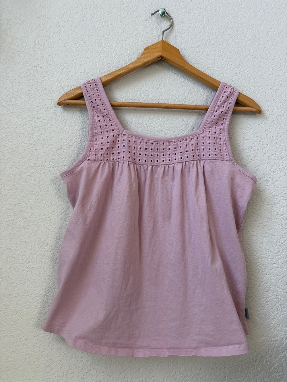 Eddie Bauer Tank Top Feminine Pink Blush size Small